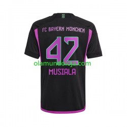 Camisola Bayern de Munique Jamal Musiala 42 Homem Equipamento Segundo 2023-2024 Manga Curta